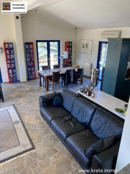 Drapanos Kreta, Drapanos, Grosszügige Villa im eigenen Park mit Panorama Meerblick Haus kaufen